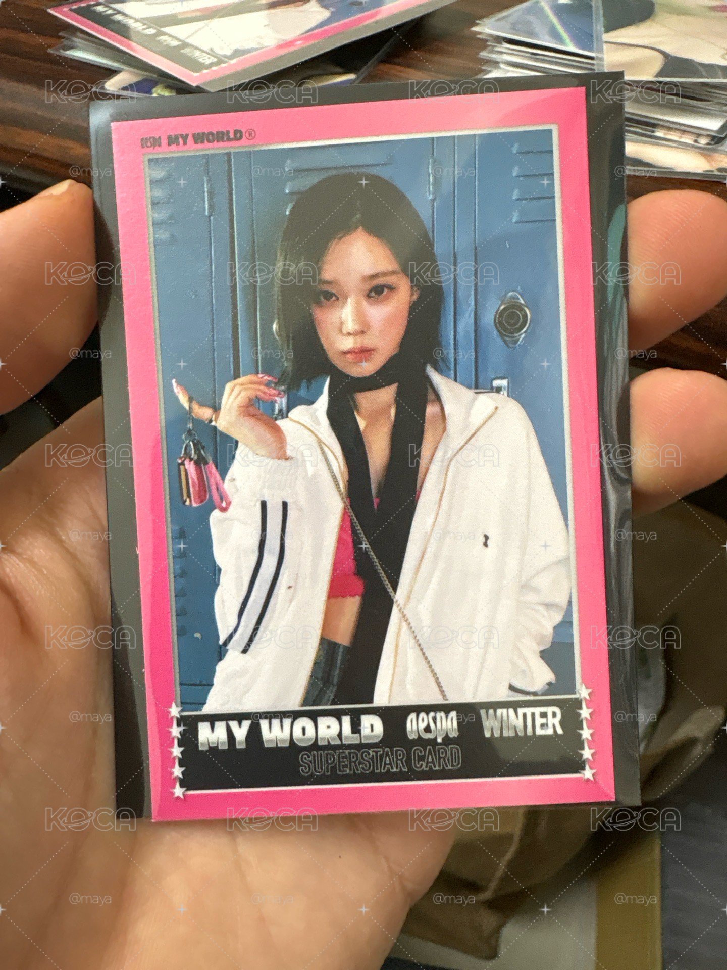 專卡冬 aespa my world