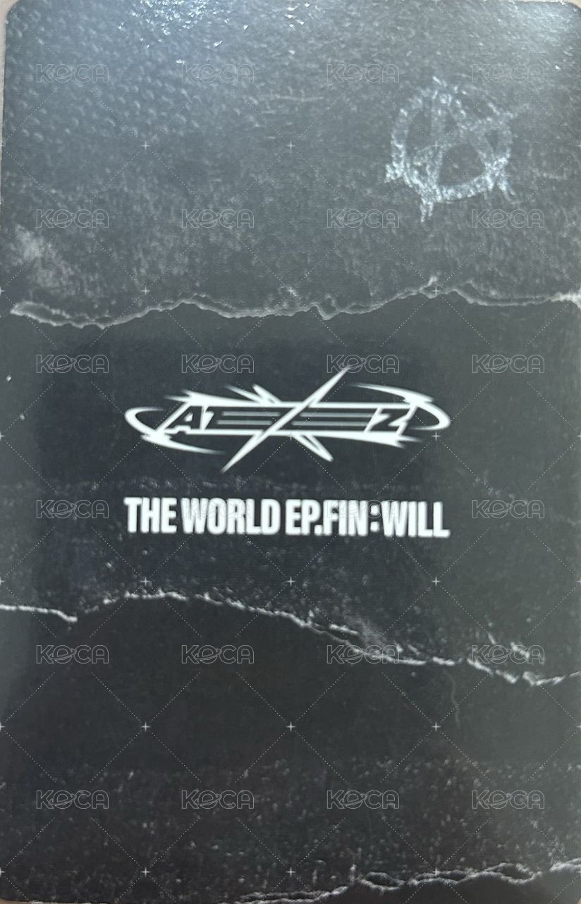 Will hello82 US 特典卡 CHU ver. 背面