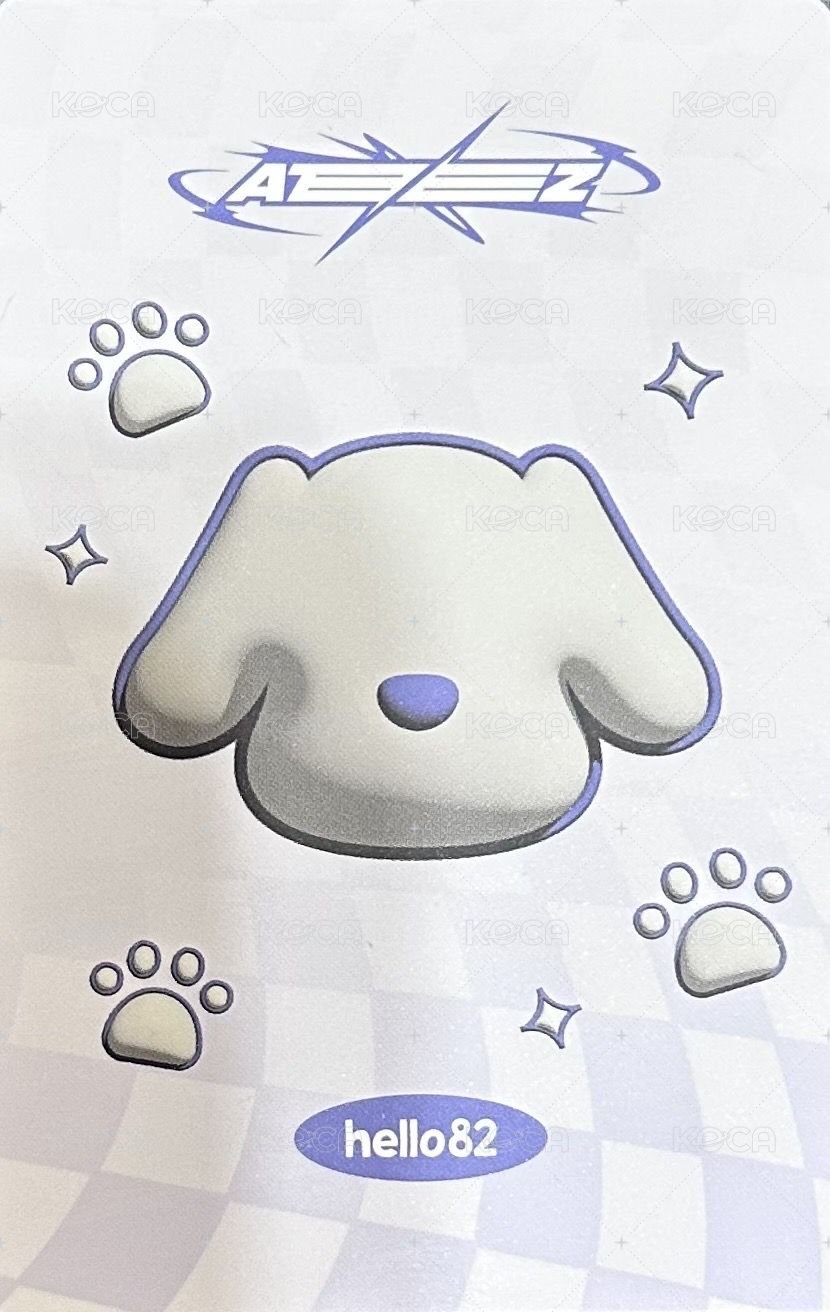 Will hello82 特典卡 PLUSHIE ver. 背面