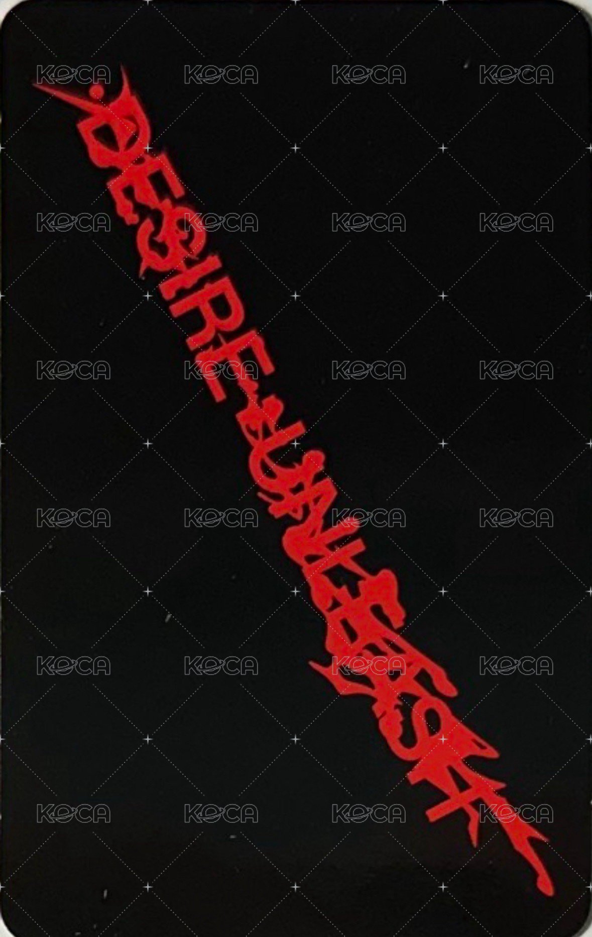 迷六 專輯卡 MINE ver. 背面