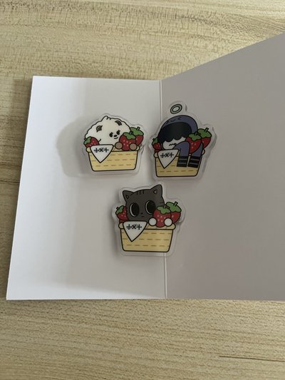 TXT 角巴兔 日巡隨機徽章