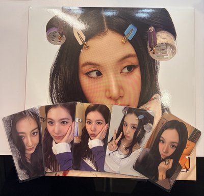 TWICE sana盤 特典卡 wowpass隨機卡 戳臉紗+彩瑛單封（內容物看說明）
