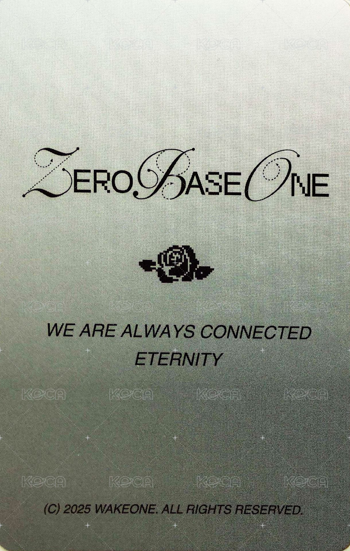 26'SG Plus Chat 特典卡  背面