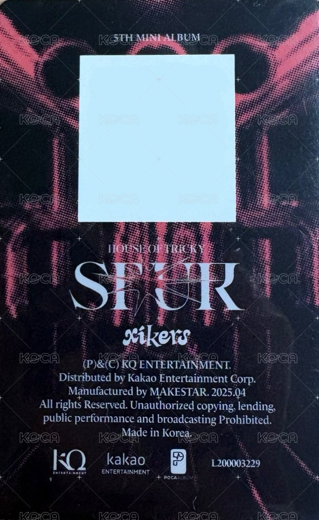 迷五 專輯卡 POCAALBUM ver. QR卡 背面