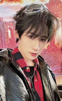 企劃 周邊卡 張真源 皮衣護目鏡