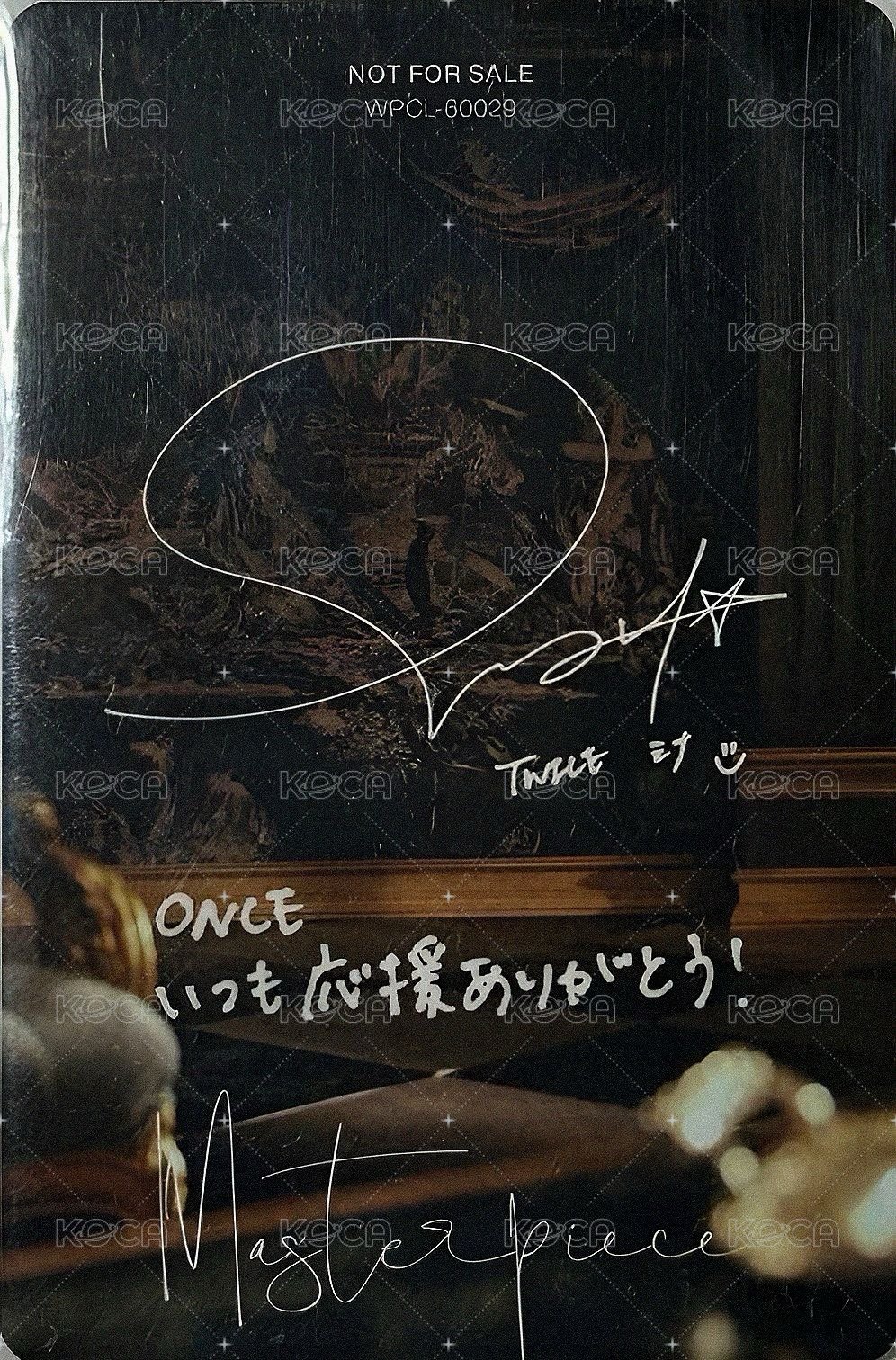 迷一 專輯卡  背面