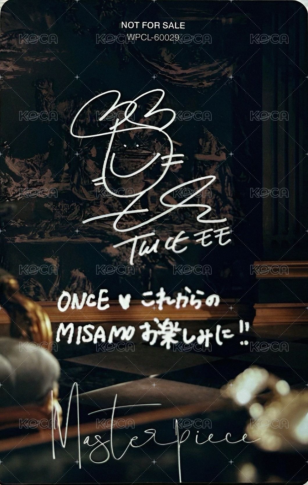 迷一 專輯卡  背面