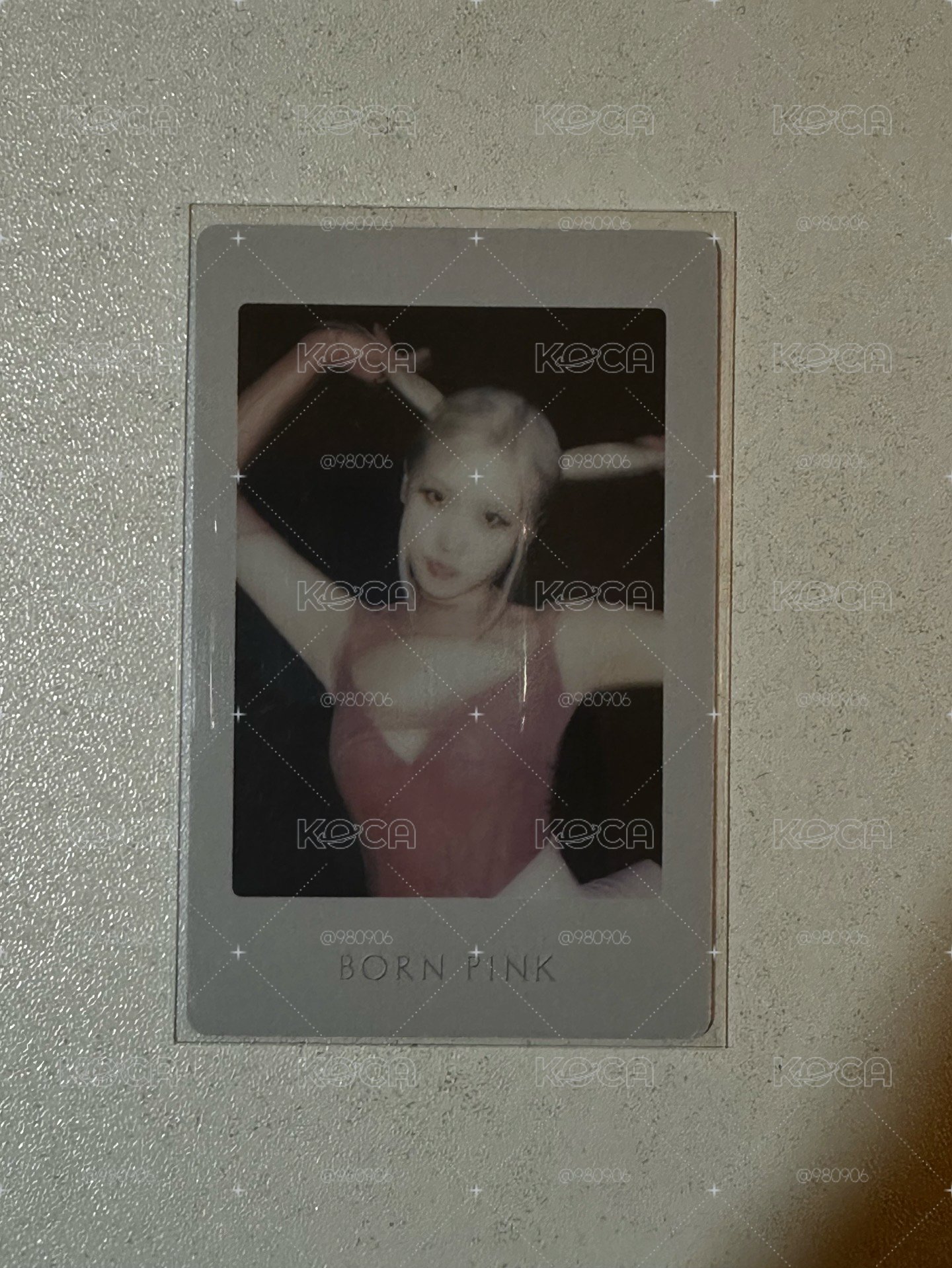Rose yg特典卡
