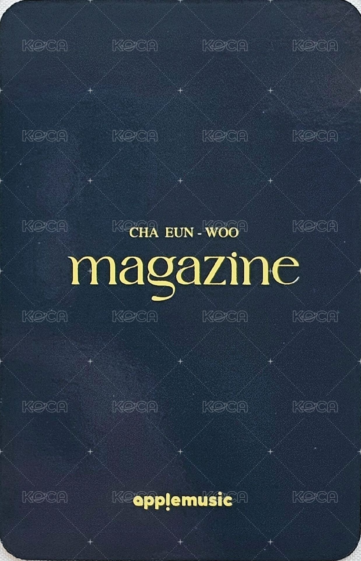 2022 photobook MAGAZINE am 滿額卡  背面