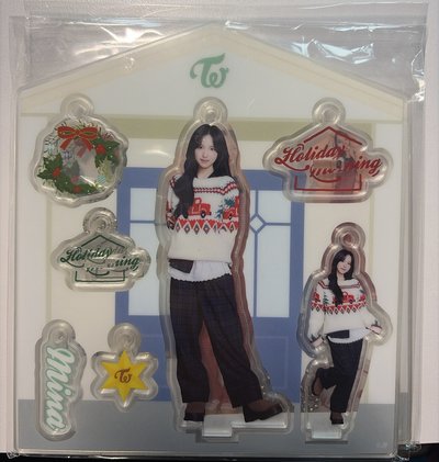 TWICE 冬日快閃 壓克力 立牌 吊飾 子瑜 mina momo 南 桃