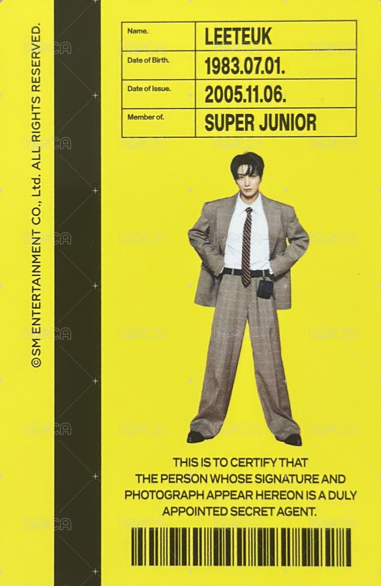 26年曆 年曆卡 ID卡 背面