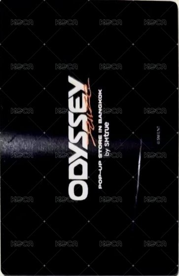 ODYSSEY 滿額卡 ID卡 背面