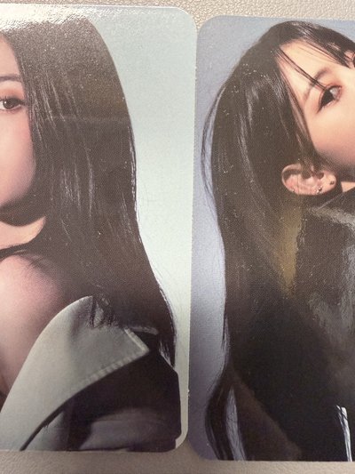 🟢銀版黑膠小卡一套