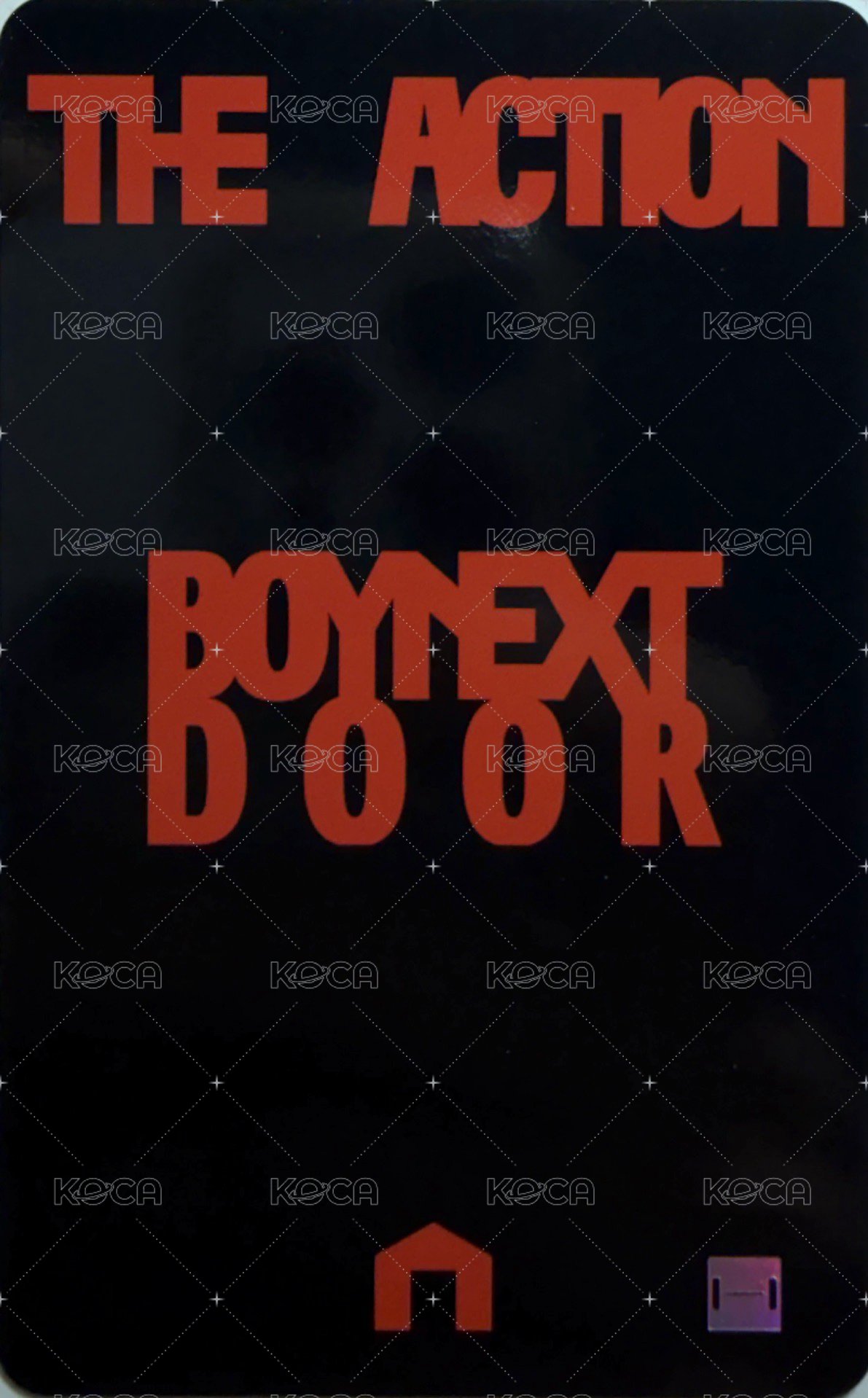 The Action am LD 2.0 幸運卡  背面