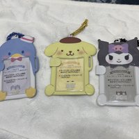 偶像應援小物 卡套 (組) 三麗鷗牽手卡套