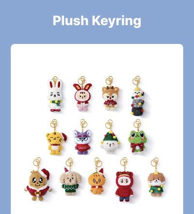 Miniteen聖誕娃吊飾