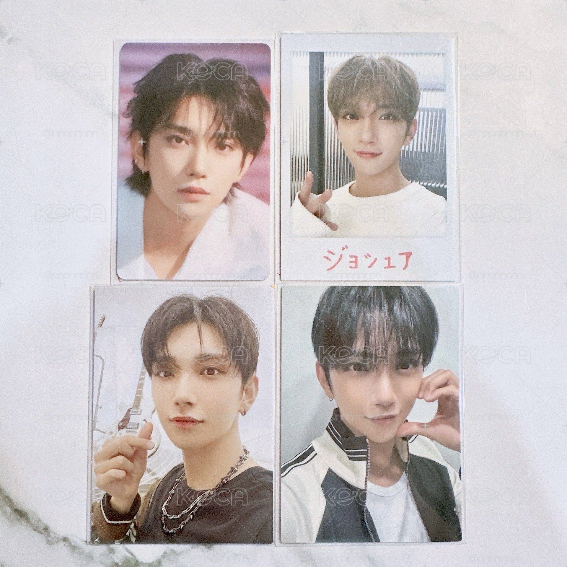 SEVENTEEN 洪知秀 很多小卡-1