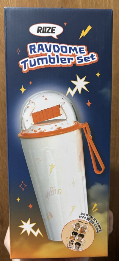 mega聯名保溫瓶RIIZE廠損