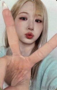 正規一 ms 17.0 中簽 抽選卡 V 手勢中的臉 ver.