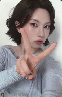 正規一 ms 17.0 中簽 抽選卡 V 手勢中的臉 ver.