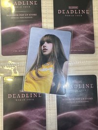 亞巡特典海報+Lisa滿額卡