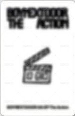 The Action yzy 線下2.0 北京 簽售卡  背面