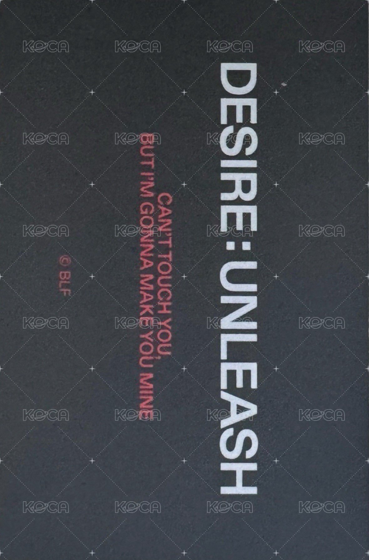 迷六 yzy 中國快閃手寫刮刮卡 隨機卡  背面