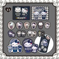 生日限定 千鳥格 貼紙組