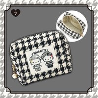 生日限定 千鳥格 化妝包