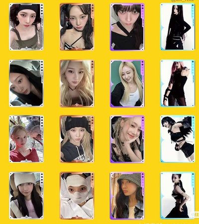 星光卡各成員1-4星set