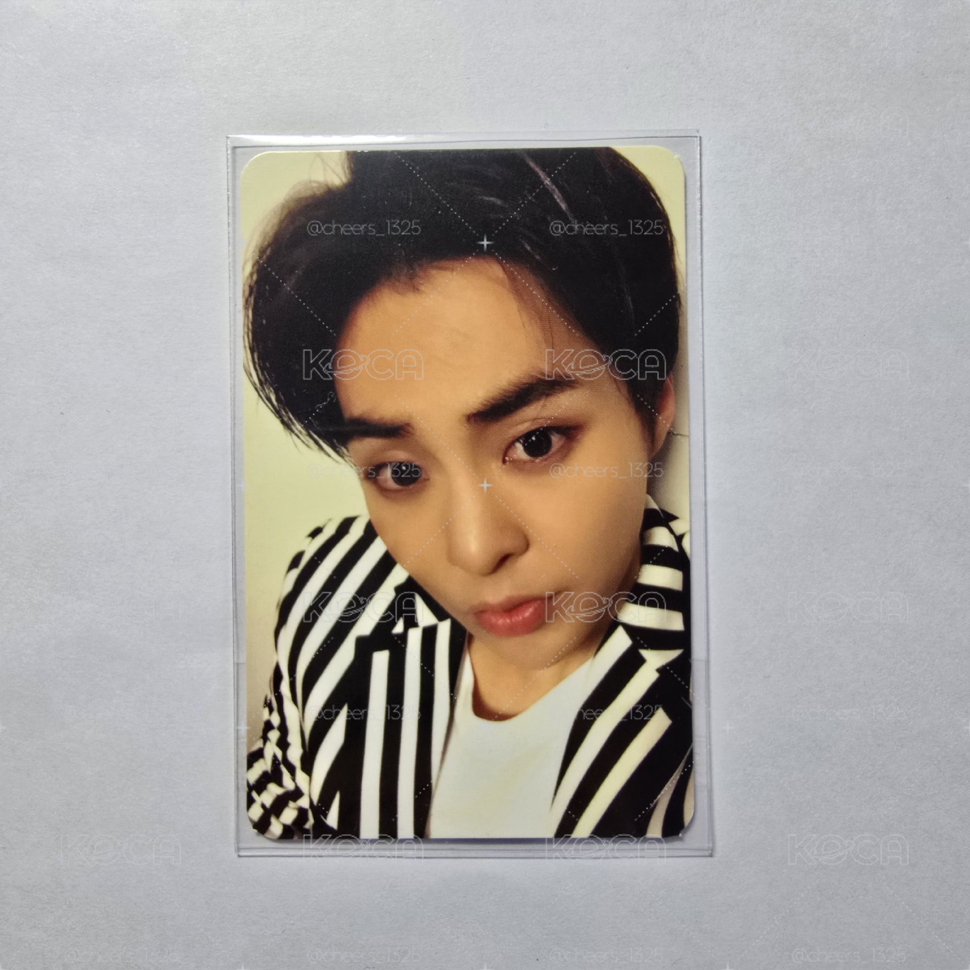 EXO XIUMIN LOVE ME RIGHT 專輯卡