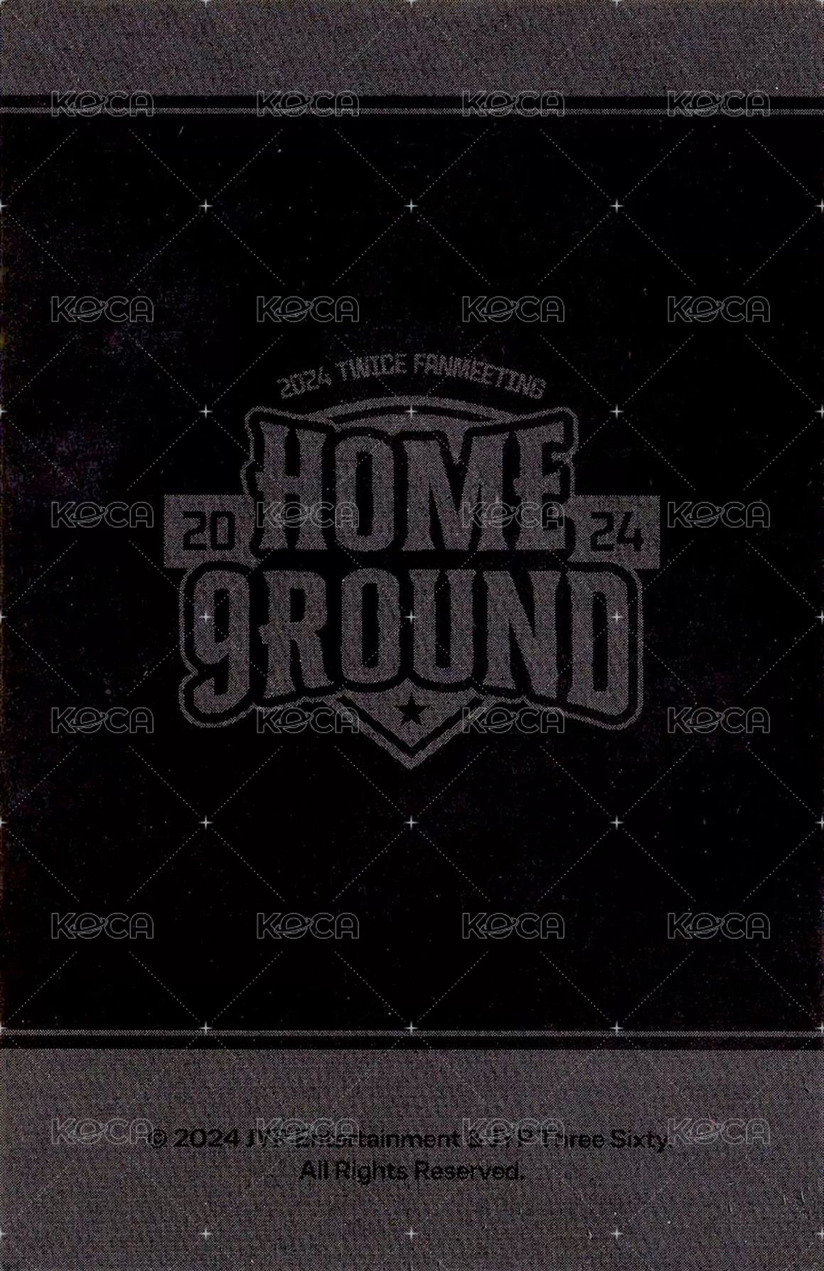 24FM 周邊卡 票卡組 背面