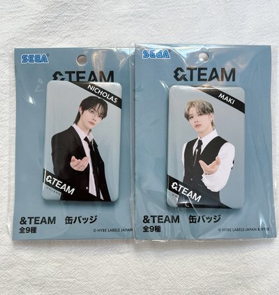 &TEAM SEGA 方形徽章