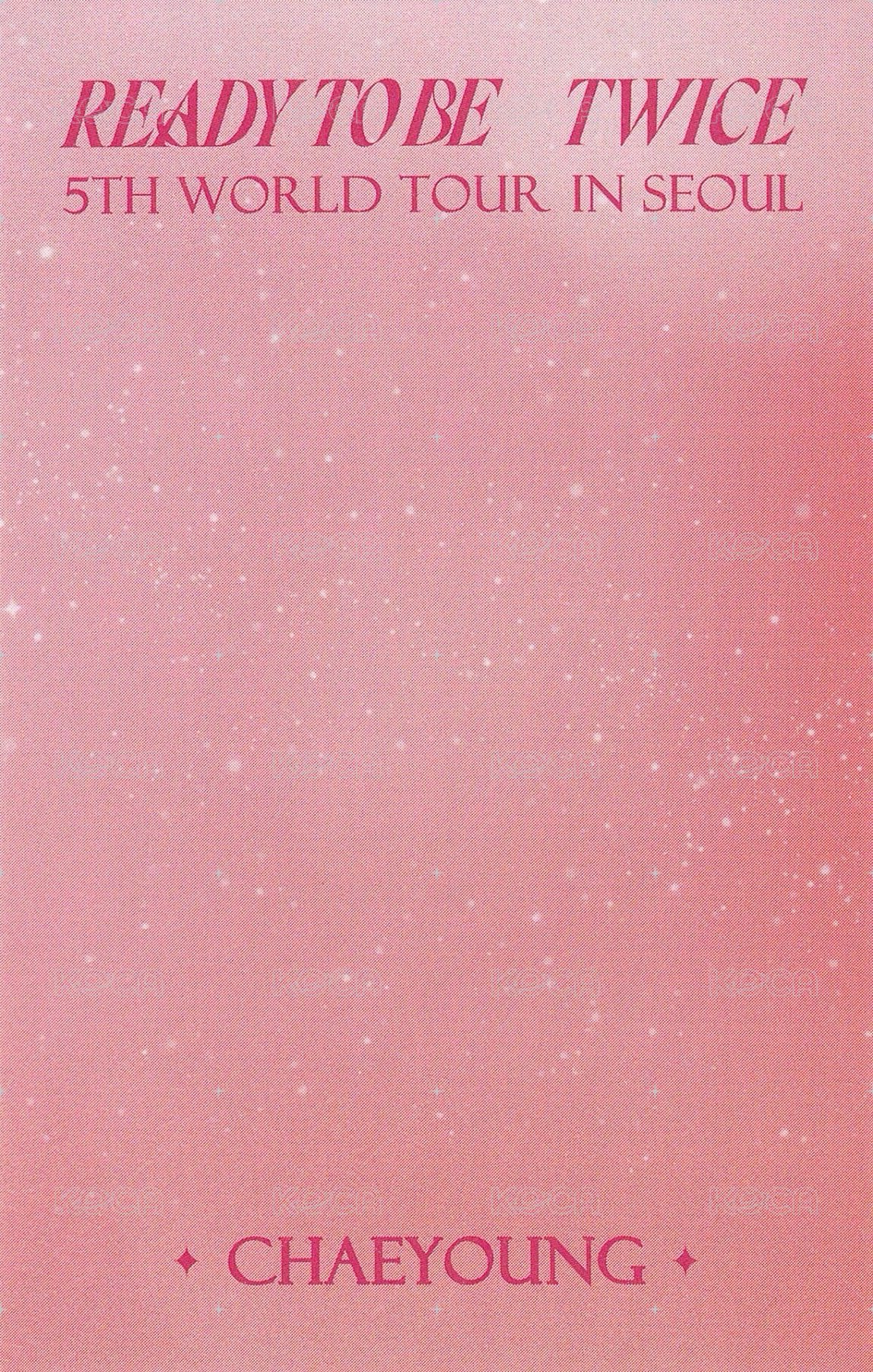 23’ 五巡 演唱會 DVD / CD 卡 首爾場 背面