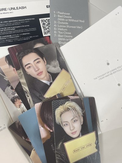 𝖤𝖭𝖧𝖸𝖯𝖤𝖭 金善禹 mini6 電子專隨機卡B + 電子專(圖二)