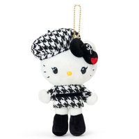 生日限定 千鳥格 Kitty 吊娃 