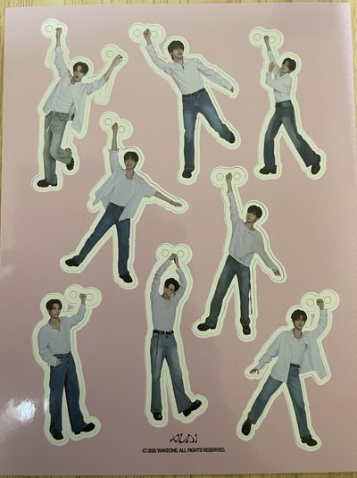 ALD1-一期會員《小卡大卡+貼紙+吊飾綁售》