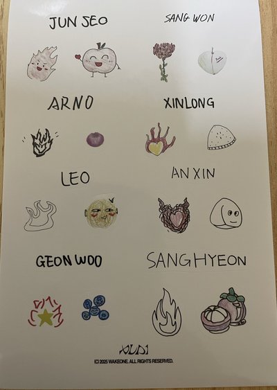 ALD1-一期會員《小卡大卡+貼紙+吊飾綁售》