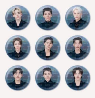 NEW日巡徽章 或可交換圖二RH pin