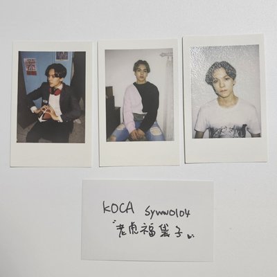 15’BOYS WISH 周邊卡 A ver 閃鑽拍立得鐵盒卡 VERNON