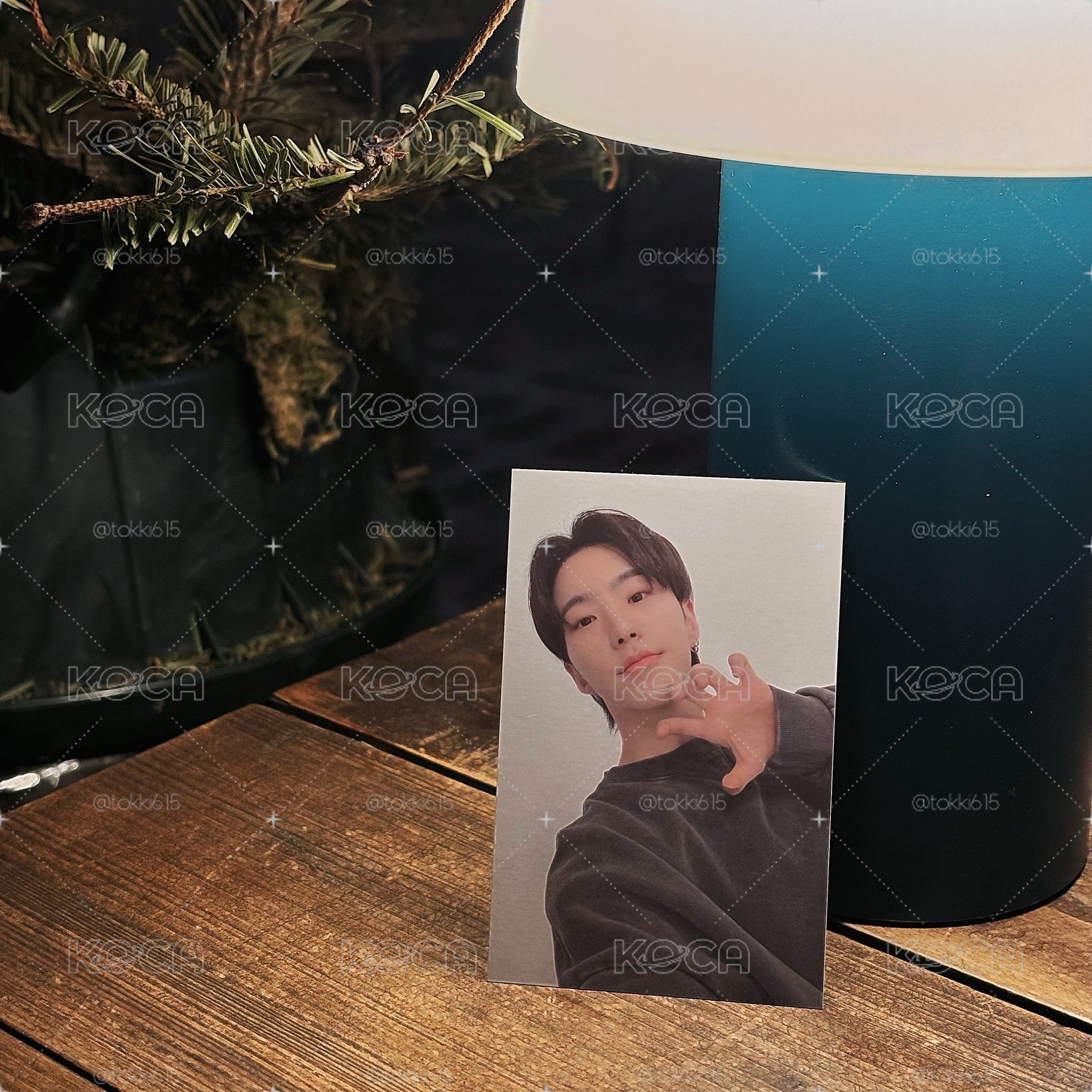九週年項鍊小卡 權順榮 hoshi 卡面卡背實物戰神！