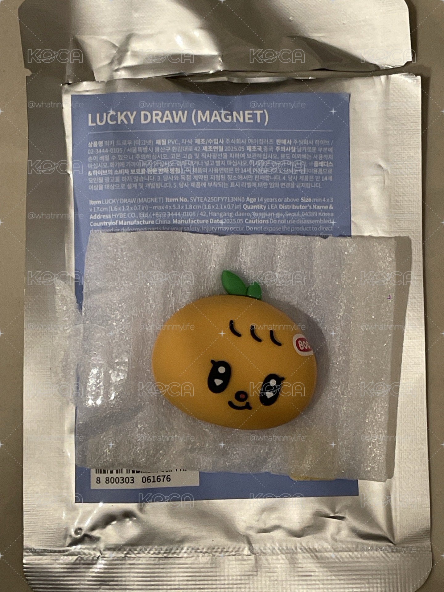 MINITEEN BBOOGYULI盲抽磁鐵