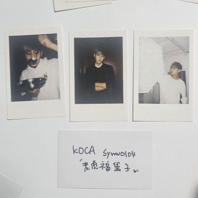 15’BOYS WISH 周邊卡 A ver 閃鑽拍立得鐵盒卡 珉奎