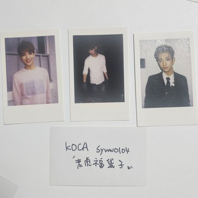 15’BOYS WISH 周邊卡 A ver 閃鑽拍立得鐵盒卡 JOSHUA