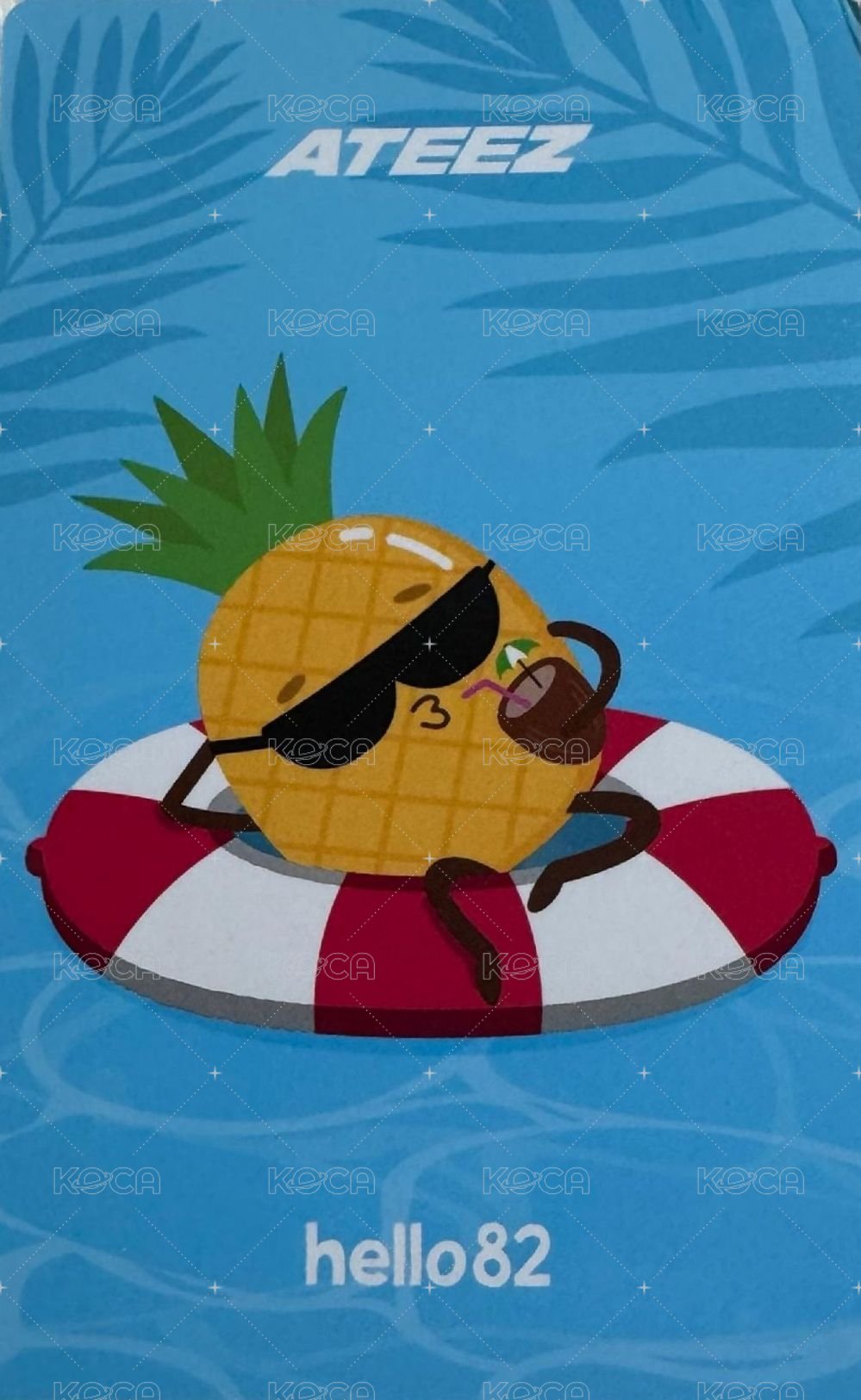 GH3 hello82 特典卡 TROPICAL ver. 背面