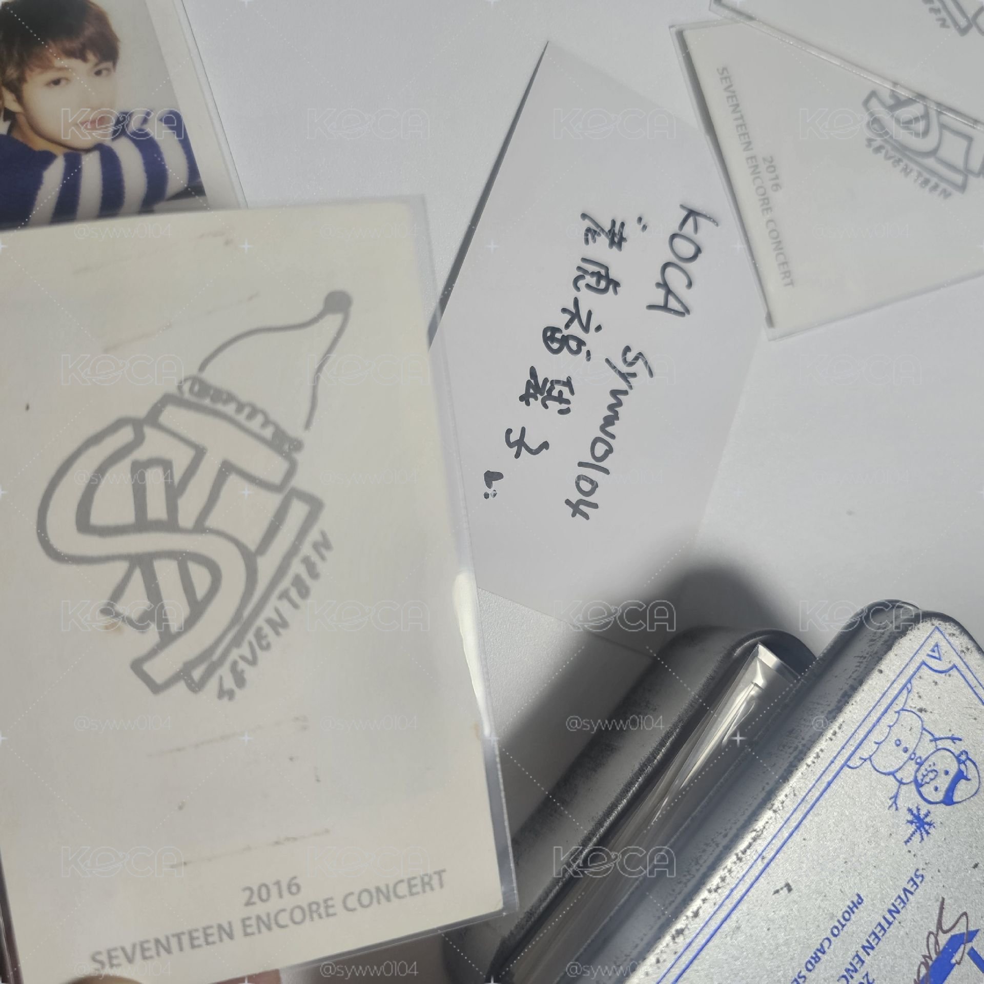 15’BOYS WISH 周邊卡 A ver 閃鑽拍立得鐵盒卡 雙人/多人 合照