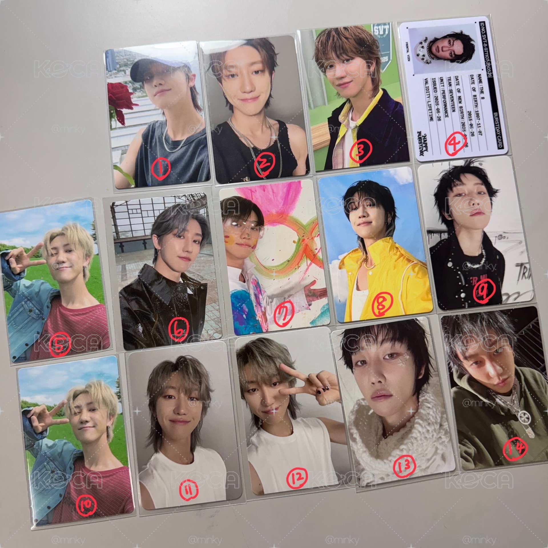 SVT THE8 小卡合輯