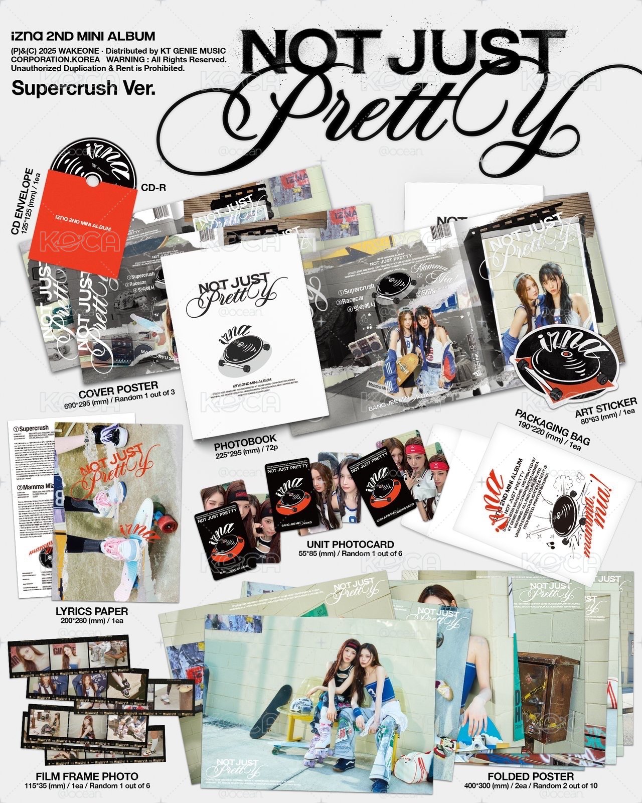 izna 迷你二輯 POSTERBOOK Ver.