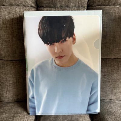 seventeen二期會員禮 單人A4資料夾