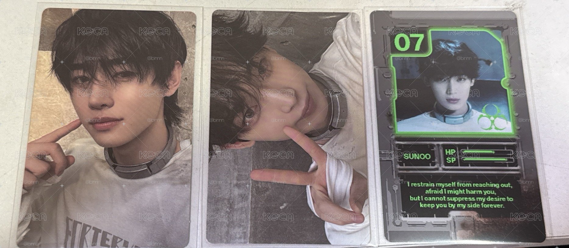 enhypen mini6單封朴成訓 金善禹 專卡